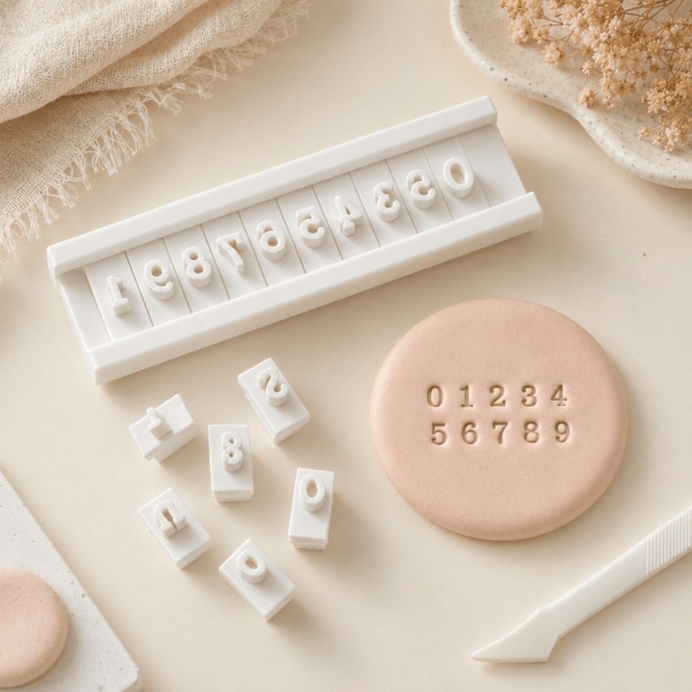 手作り粘土文字・数字スタンプセット（26文字、トレイ付き）、 - Soap Making Kit For Beginners のレビューと価格
