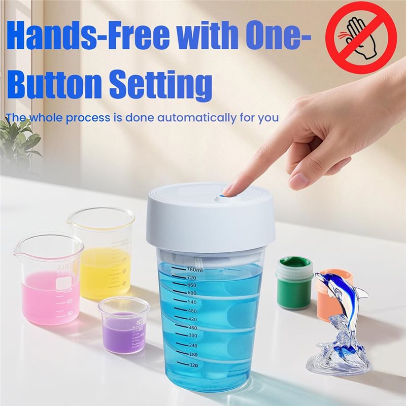 M12K-自動樹脂ミキサー 24Fl. Oz、自動式ハンズフ - Soap Making Ins のレビューと価格