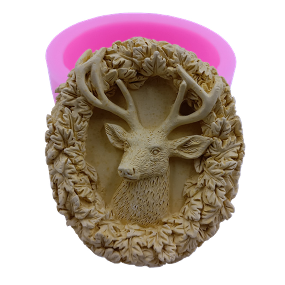鹿デザイン石鹸シリコーン型作る石鹸ムースケーキ金型アロマワッ - Soap Making Instructions のレビューと価格